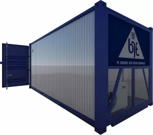  Reefer Container Cold Storage Chiller Freezer dengan Kapasitas Pendinginan Custom